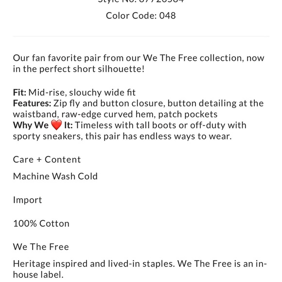 Free People Tan Jean Shorts with Denim Fabric and Contrasting Stitching 31 - Picture 5 of 6